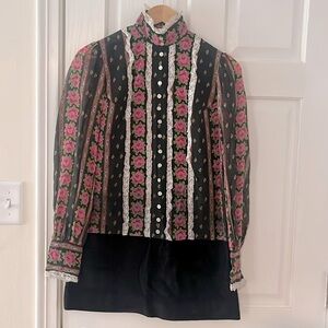 TWIGGY//Tiny! Handmade vintage 60s dress!!